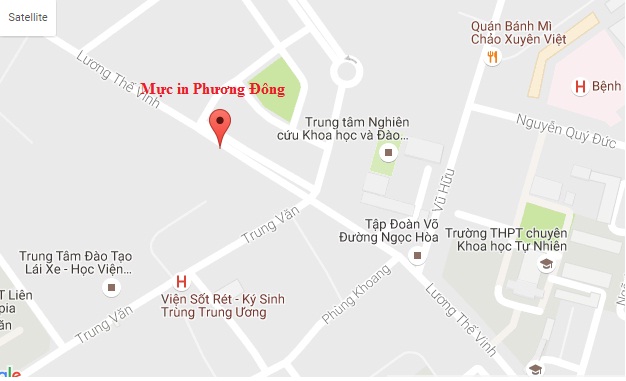 Đổ mực máy in tại lương thế vinh